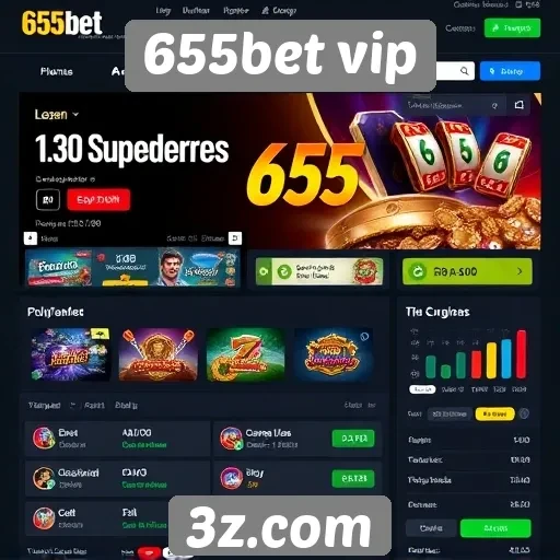 Interface do usuário no site 655bet vip
